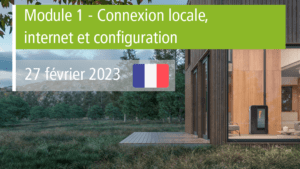 Ecoforest. Biomasse. Module 1 – Connexion locale, internet et configuration.