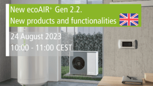 New ecoAIR+ Gen 2.2. New products and functionalities. Ecoforest.