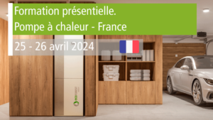 Ecoforest Academy. Formation présentielle. Pompe à chaleur France. 25 et 26 avril 2024.