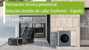 Formación técnica presencial - Solución bomba de calor Ecofores - España. Asociaciones de Instaladores de Granada.