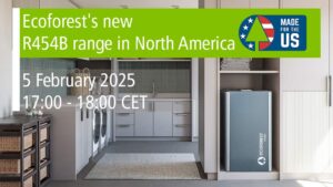 Ecoforests new R454B range in North America. 5 February 2025.