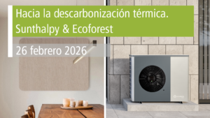 Hacia la descarbonización térmica Ecoforest & Sunthalpy. Curso en Oviedo.