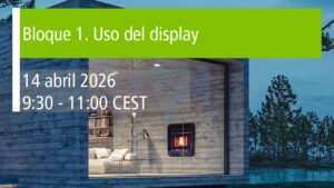Ecoforest Academy. Formación para instaladores de estufas de pellets. Bloque 1 - Uso del display.