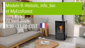 Ecoforest Academy. Historic, info-bio et MyEcoforest.