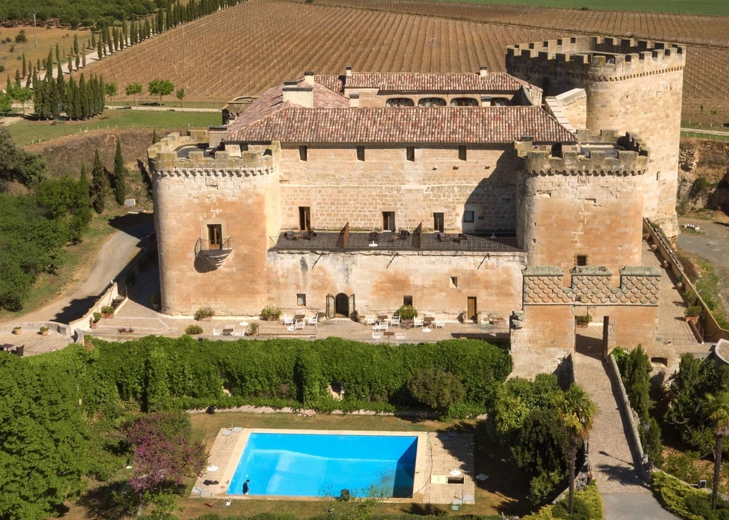 Castillo del Buen Amor - Hybridation de l'énergie aérothermique et de l'énergie géothermique