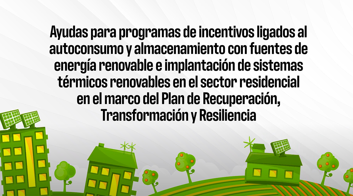 Nuevas ayudas de 1.320 millones para autoconsumo, almacenamiento y ...