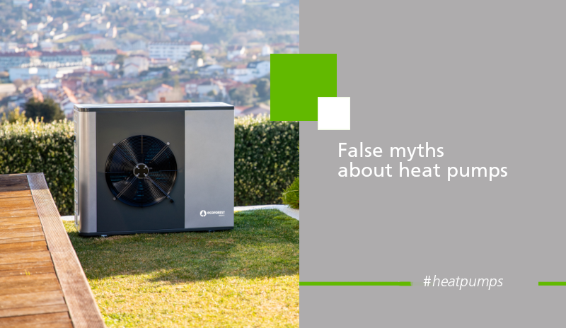 False myths about heat pumps. Ecoforest.