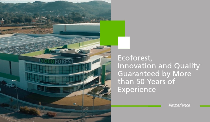 Ecoforest, innovation and quality backed by more than 50 years of experience