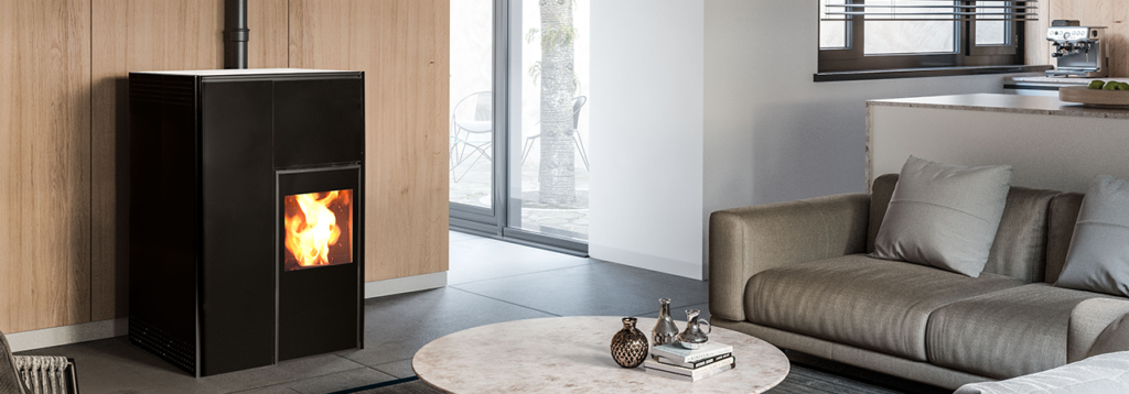 Ecoforest. Estufas, estufas canalizables, hidroestufas y calderas de pellets.