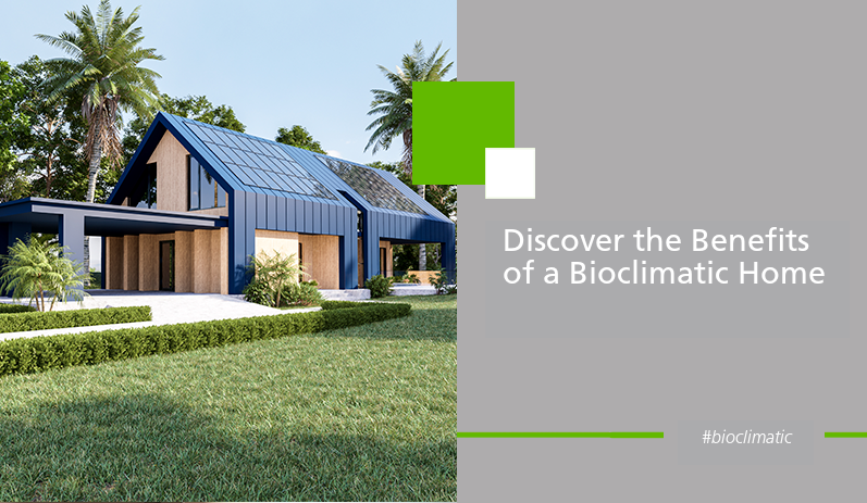 Discover the benefits of a bioclimatic home. Ecoforest.