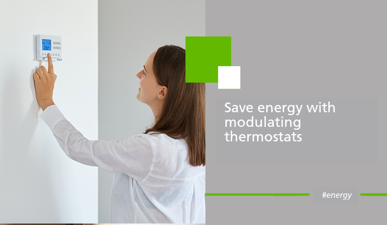Ecoforest. Save energy with modulating thermostats.
