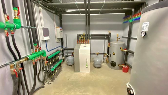 Maison familiale - Système géothermique avec tous les services geotermia